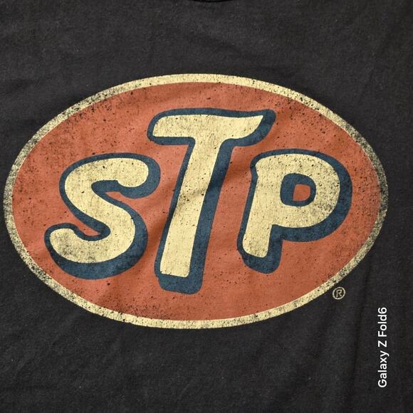 Black STP logo graphic tee size XL - Picture 2 of 5